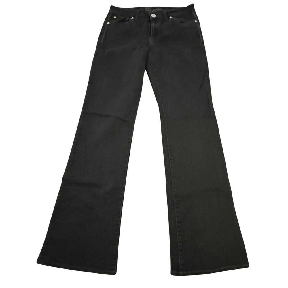 KUT from the Kloth Black Flare Jeans Flap Pocket KP259N1MEA Womens Size 6 EUC
